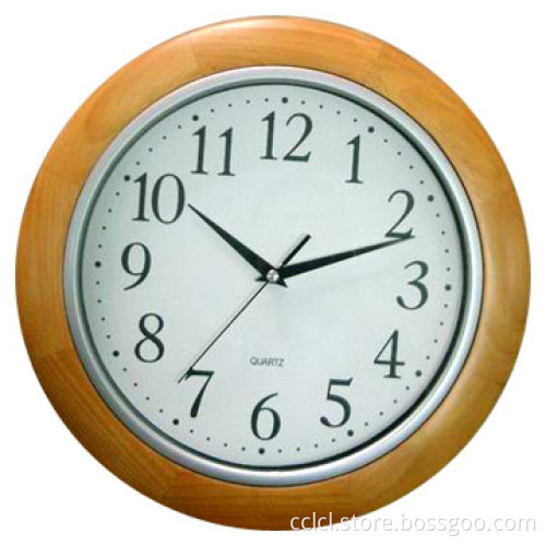 11.5" Wooden Wall Clock